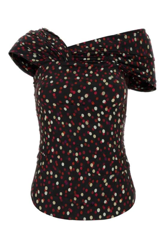 25FW 이자벨마랑 셔츠 HT0737FAC4J02I BKRD PRINTED