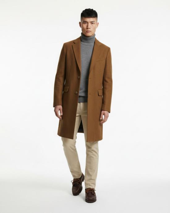  아미 코트 HC0010WV0078 216 Hazeknut - AMI