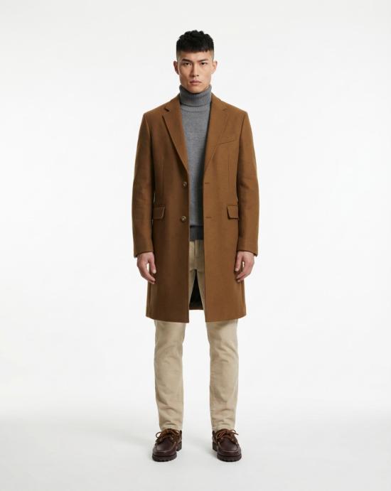  아미 코트 HC0010WV0078 216 Hazeknut - AMI