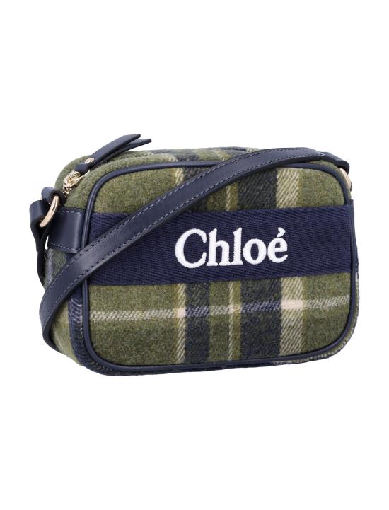 25FW [키즈] 끌로에 가방 C20683 Z67 GREEN CHECK - CHLOE