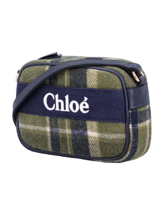 25FW [키즈] 끌로에 가방 C20683 Z67 GREEN CHECK - CHLOE