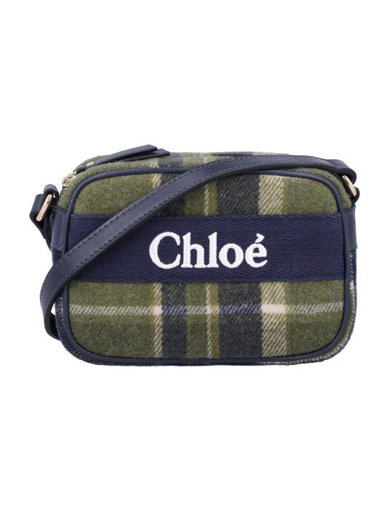 25FW [키즈] 끌로에 가방 C20683 Z67 GREEN CHECK