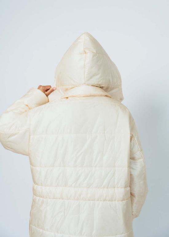  안티파스티 트렌치 코트 안티파스트 나일론 롱코트 아이보리 - ANTIPAST