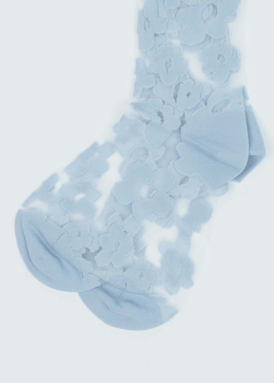  한셀 프롬 바젤 양말 한젤 프롬 바젤 팝 쉬어 삭스 페리윙클 - HANSEL FROM BASEL