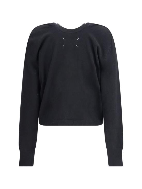 25FW 마르지엘라 스웨터 S29HL0023M13178 900 Black - MAISON MARGIELA