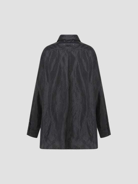 25FW 마르지엘라 긴팔 셔츠 S51DT0025M35350 900 Black - MAISON MARGIELA
