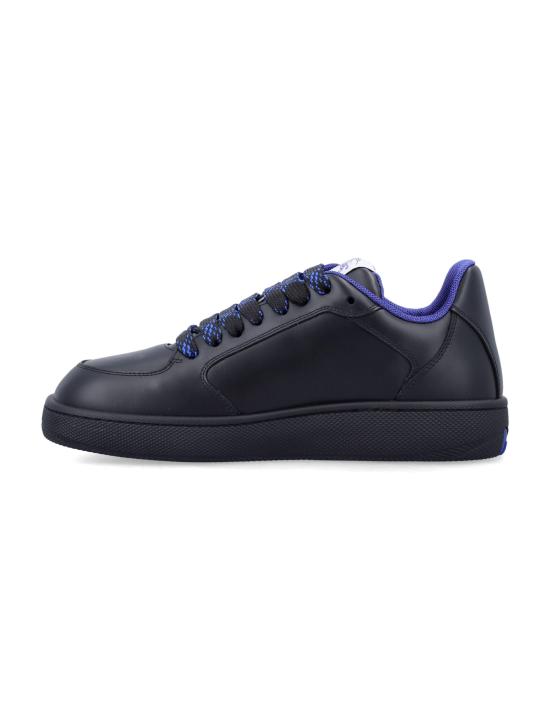 26FW 버버리 스톡 EKD 퍼포레이티드 스니커즈 8095692 A1189 BLACK - BURBERRY