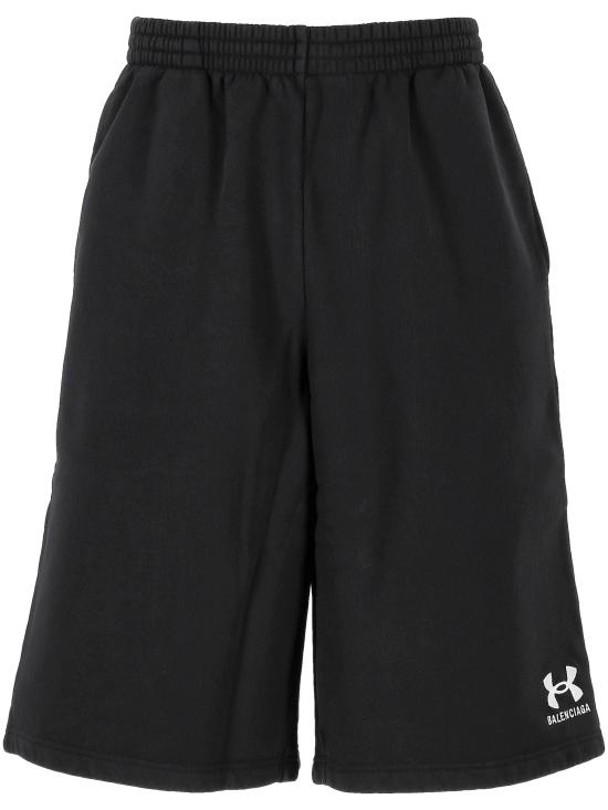 25SS 발렌시아가 숏팬츠 795261TRVB8 9034 WASHEDBLACKWHITE