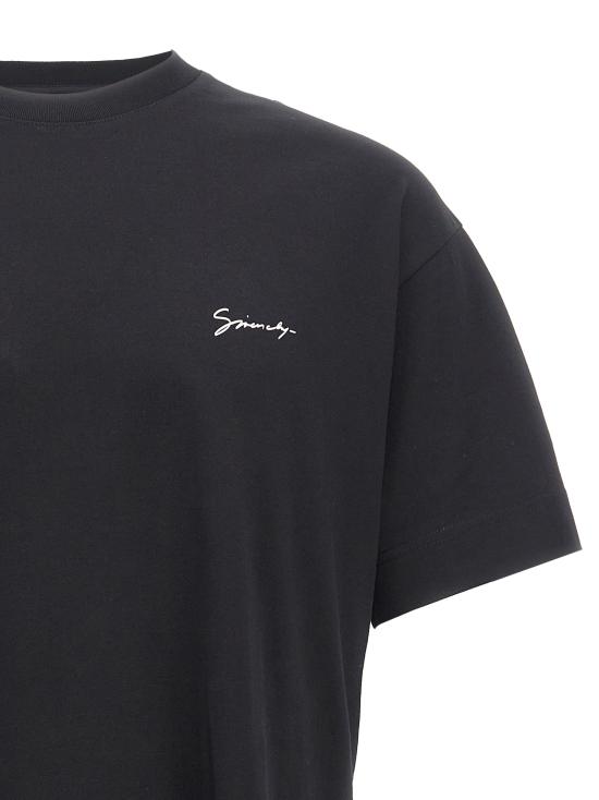 26SS 지방시 반팔 티셔츠 BM71MG3YPS 001 BLACK - GIVENCHY