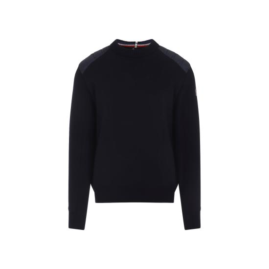 25FW 몽클레어 스웨터 K20979C00004 M1122 771 DARK BLUE - MONCLER
