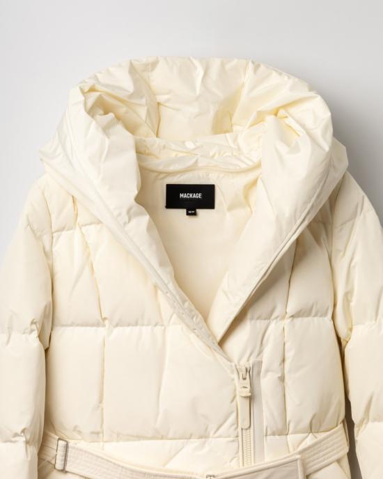 25FW 맥케이지 코트 AYUMI CREAM Neutrals - MACKAGE