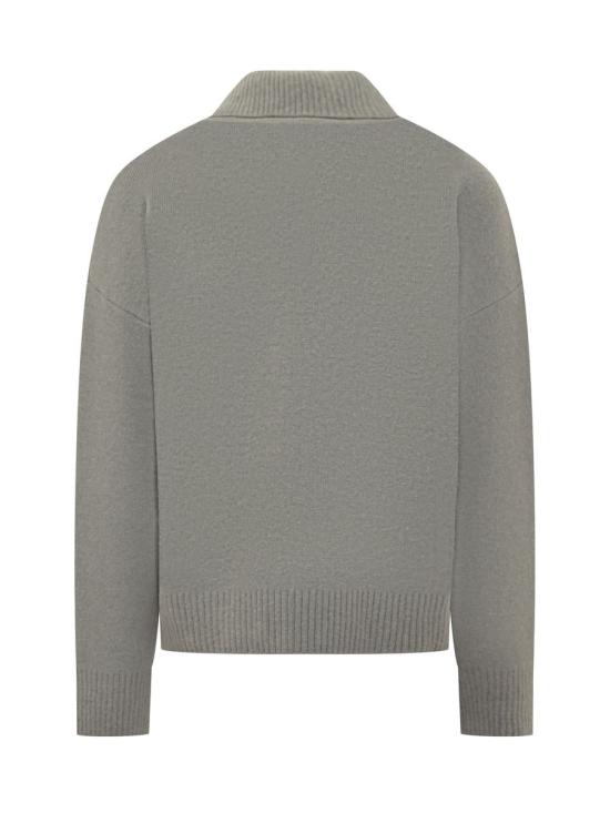 25FW 아미 스웨터 H25UPL408KN0135 058H25 GREY - AMI