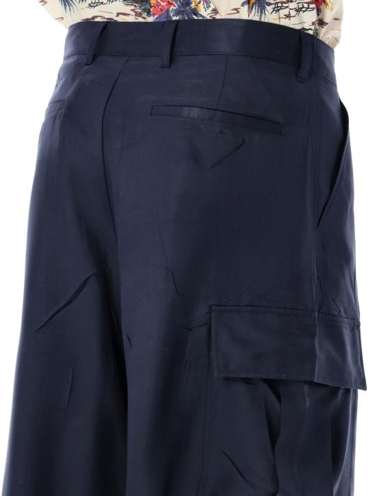 25SS 프라다 숏팬츠 25PSPH46016GE F0008 BLUE - PRADA