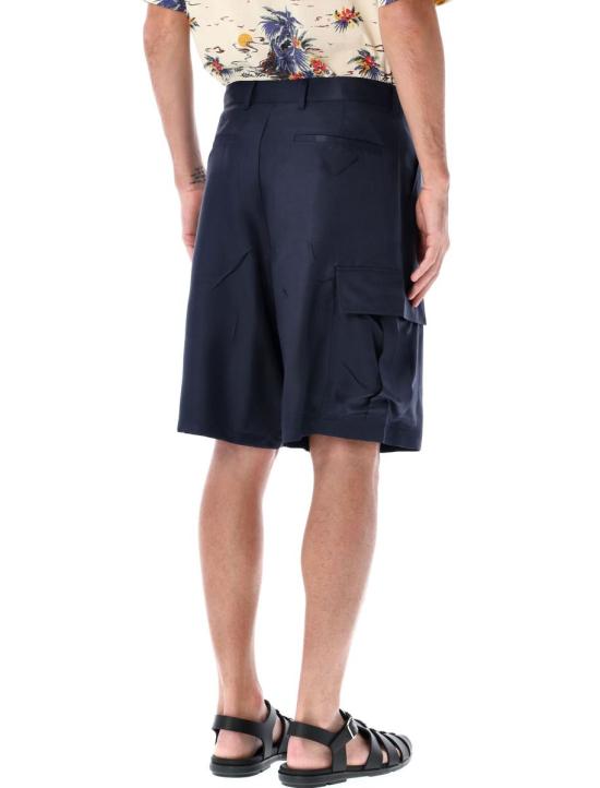 25SS 프라다 숏팬츠 25PSPH46016GE F0008 BLUE - PRADA