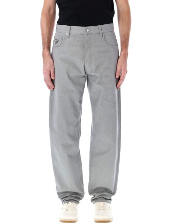 25SS 프라다 데님 팬츠 25PGEP37414PF F01AY GREY