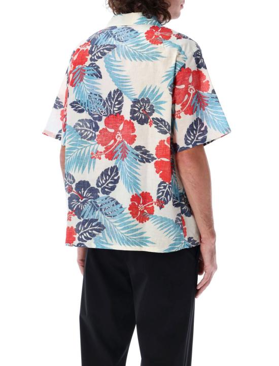 25SS 프라다 긴팔 셔츠 25PUCS41416YP F0E7D RED BLUE - PRADA