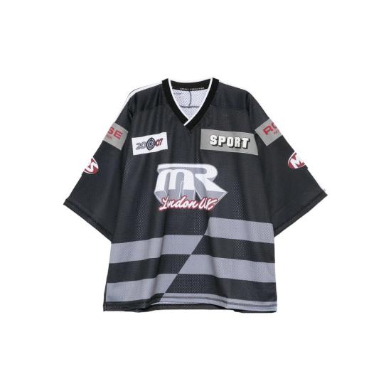 25FW 마틴로즈 탑 129JT10009 BLKGR Black