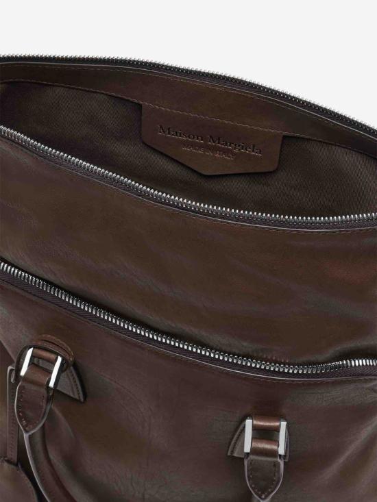 25FW 마르지엘라 5AC 미디움 토트백  SB1WG0074 T2180 Brown - MAISON MARGIELA