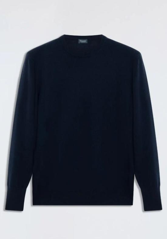 25FW 드루모어 스웨터 D1K103L 00001797 NAVY BLUE