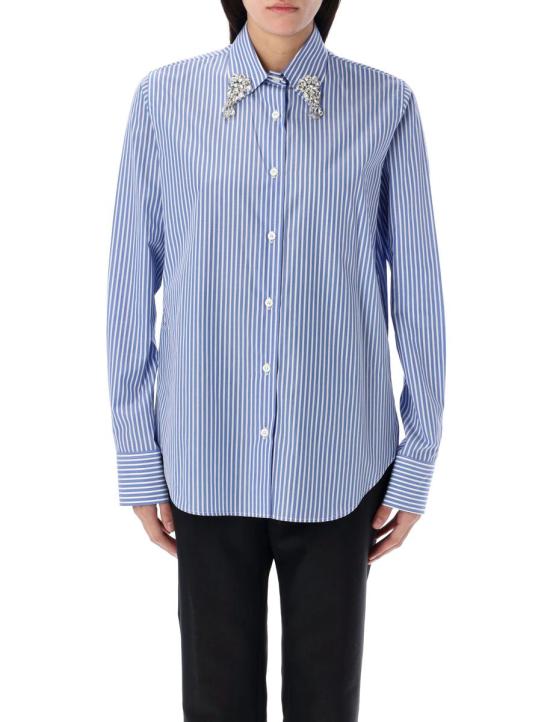 25SS 프라다 셔츠 25PP471HR155U F0013 BLUE