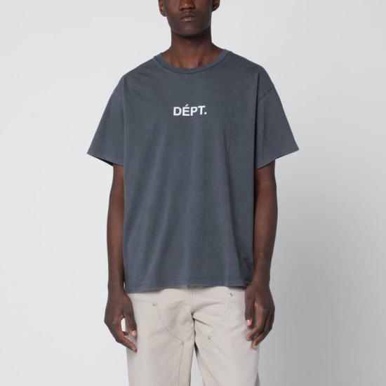 25FW 갤러리 디파트먼트 반팔 티셔츠 TDT 10210CO R GALDE VB Black