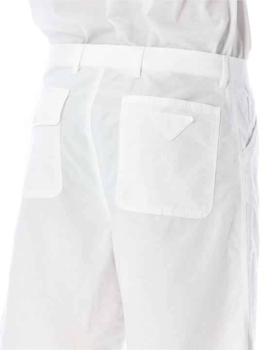 25SS 프라다 숏팬츠 25PSPH46116FS F0009 White - PRADA