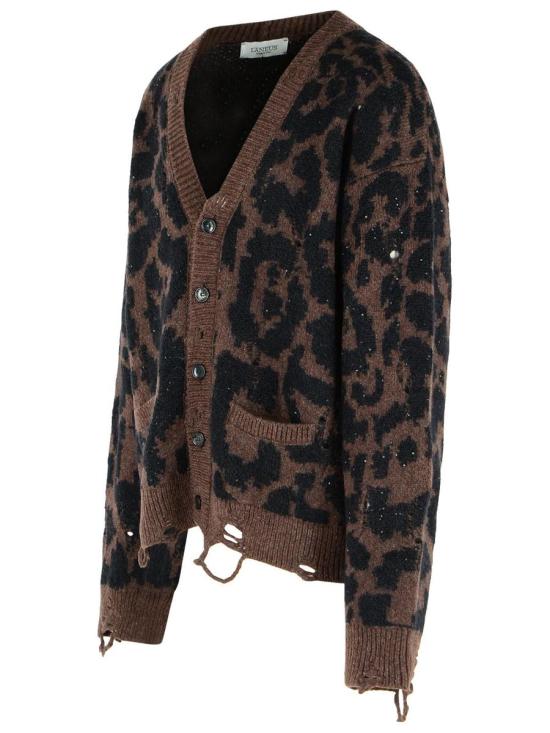 25FW 라니우스 가디건 F5LAMACA067570 BROWN - LANEUS