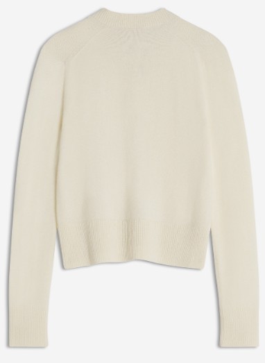 25FW 메종키츠네 베이비 폭스 램스울 피티드 가디건 PW00506KT10060383 ECRU DOM - MAISON KITSUNE