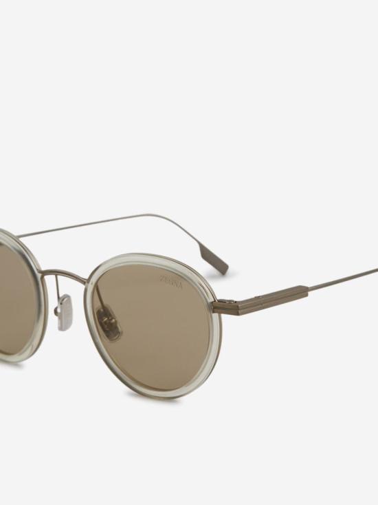 25FW 에르메네질도제냐 안경 EZ027646 39EYellow YELLOW - ERMENEGILDO ZEGNA