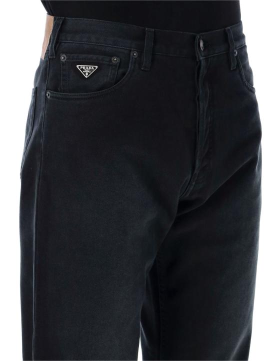 25SS 프라다 데님 팬츠 25PGEP358148J F0557 Black - PRADA