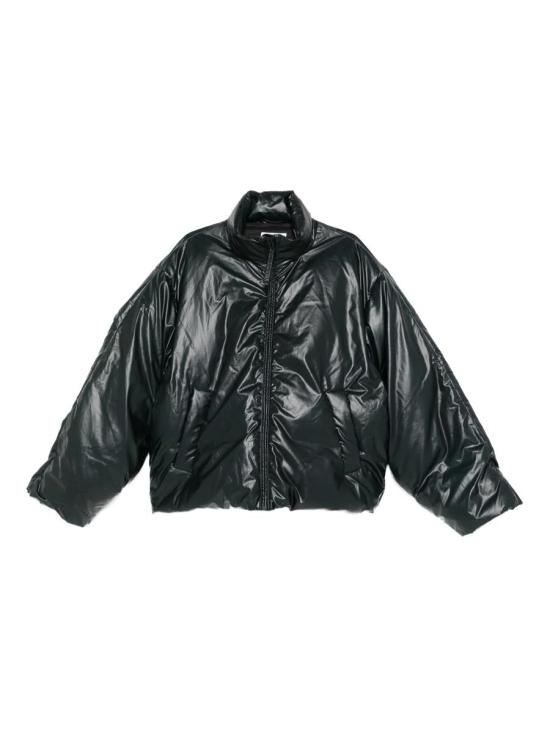 25FW 베르너 퀼 가죽 자켓 159O25 64015 009 BLACK