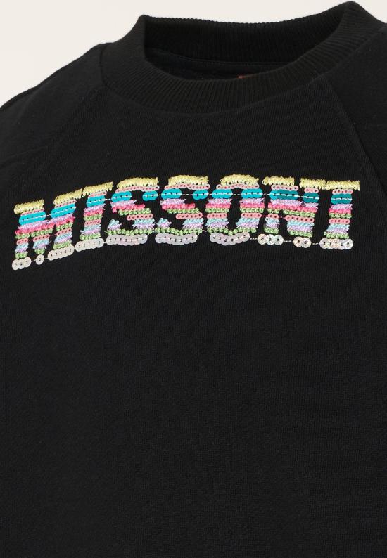  [키즈] 미소니 폴로 셔츠 MU4A30 F0061 930 BLACK - MISSONI