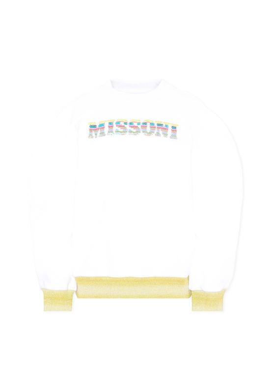  [키즈] 미소니 폴로 셔츠 MU4A30 F0061 100 WHITE