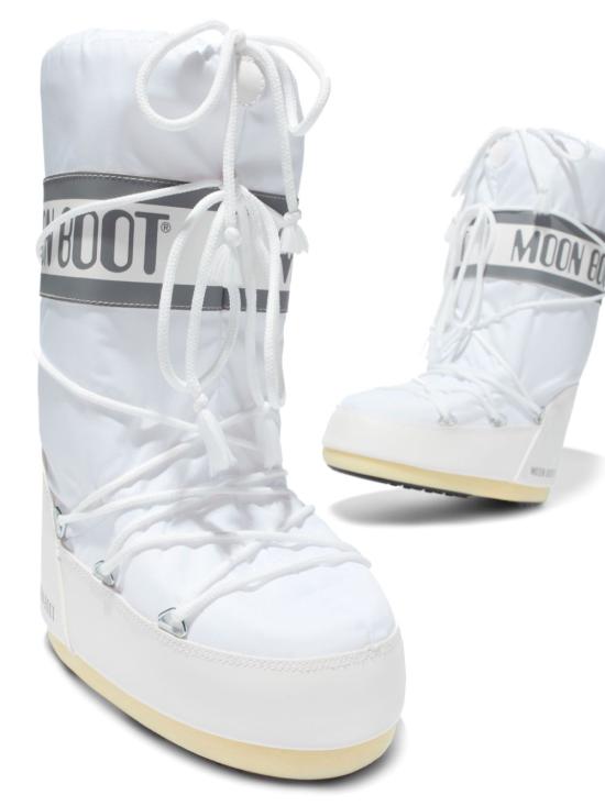 25FW 문부츠 아이콘 나일론 부츠 80D1400440A001 WHITE - MOON BOOT