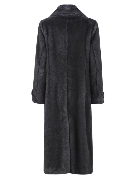 25FW 에르노 얼터너티브 멜란지 밍크 퍼 코트 GC000545D 12739 9480 ANTRACITE - HERNO