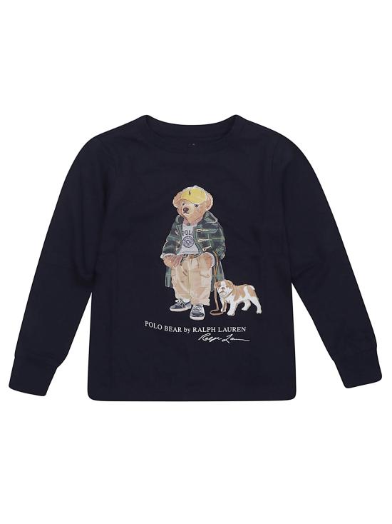 25FW [키즈] 랄프 로렌 티셔츠 323981177 001 410 NAVY