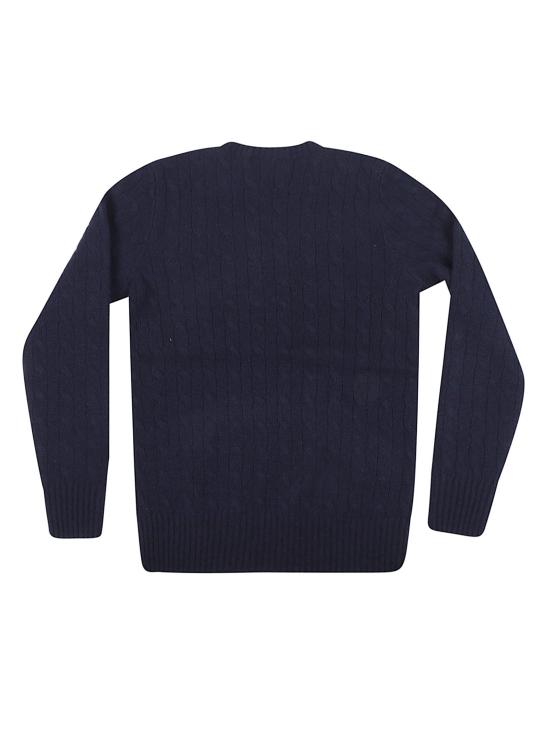 25FW [키즈] 랄프 로렌 풀오버 323958134 002 410 NAVY - RALPH LAUREN