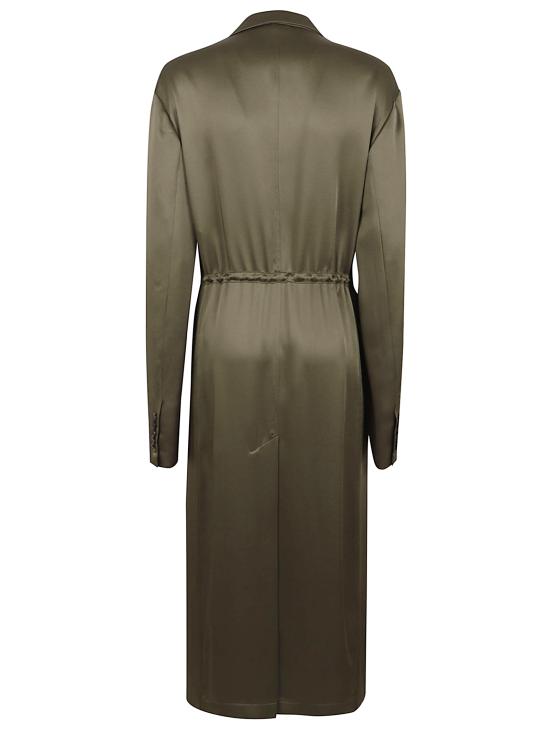 25FW 드리스 반 노튼 케이프 010248 2070 606 KHAKI - DRIES VAN NOTEN