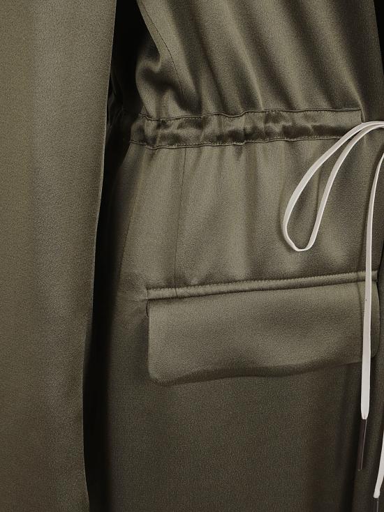 25FW 드리스 반 노튼 케이프 010248 2070 606 KHAKI - DRIES VAN NOTEN