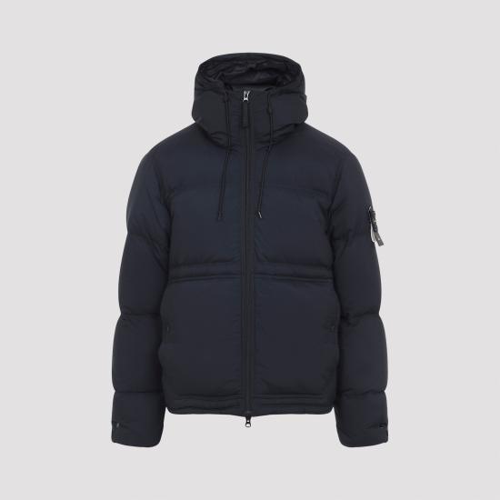 25FW 스톤 아일랜드 4100019 매트 립스탑 다운 파카 K2S154100019S0182V0029 BLACK DOM - STONE ISLAND