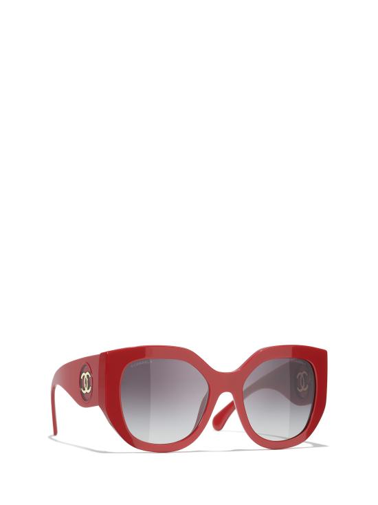 26FW 샤넬 선글라스 CH5550 1759S6 CORAL RED - CHANEL