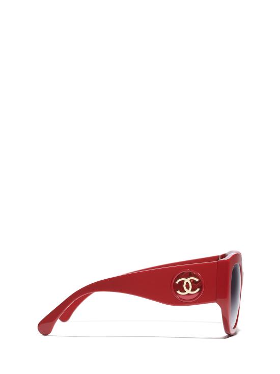 26FW 샤넬 선글라스 CH5550 1759S6 CORAL RED - CHANEL