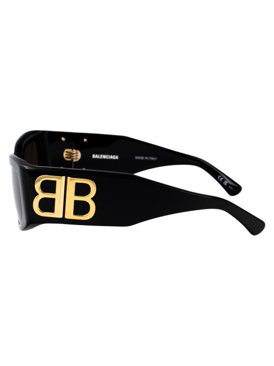 26SS 발렌시아가 선글라스 BB0360S 005 black - BALENCIAGA