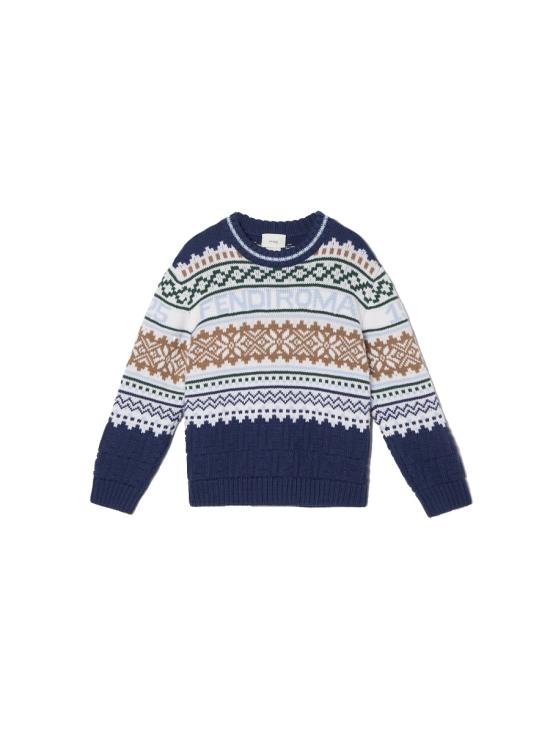 25FW [키즈] 펜디 풀오버 JMG135K AYMSF1I11 MULTICOLOUR