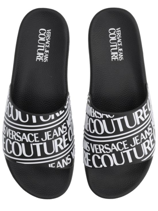 25FW 베르사체 뮬/슬리퍼 79YA3SQ1 71352899 BLACK - VERSACE