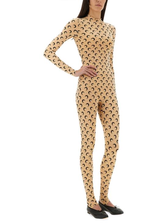 25FW 마린세르 긴팔 티셔츠 WTS005A CJER0001TA10 BEIGE - MARINE SERRE