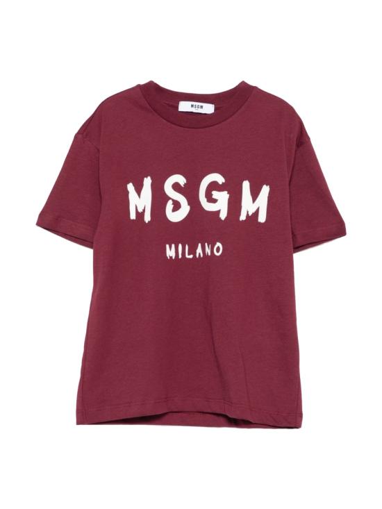 25FW [키즈] 엠에스지엠 티셔츠 F5MSJUTH007K MS034 RED