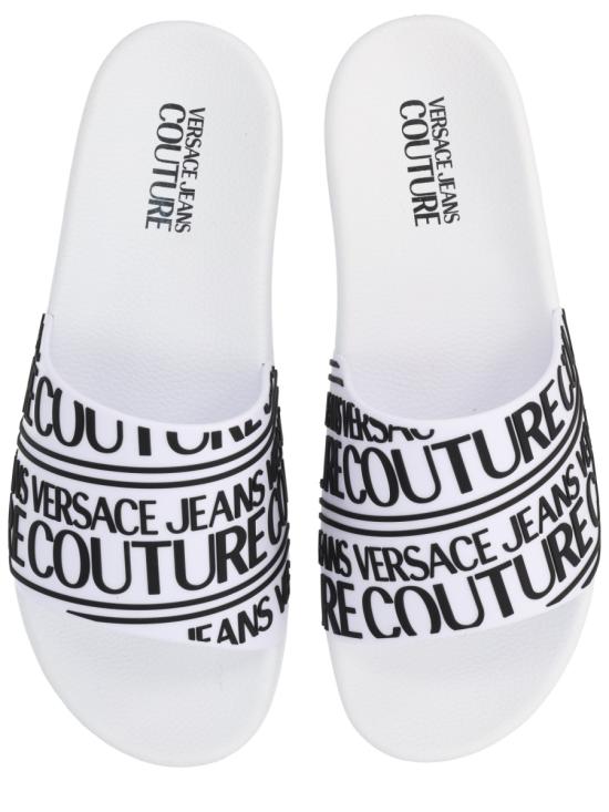 25FW 베르사체 뮬/슬리퍼 79YA3SQ1 71352003 WHITE - VERSACE