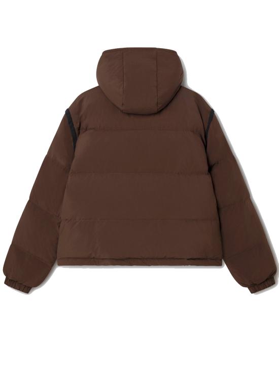25FW 카레르 수트 자켓 CROSBY PUFFER JACKET BROWN Brown - CARRER