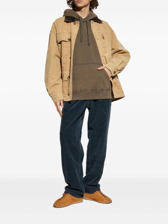 25FW 이자벨마랑 긴팔 티셔츠 SW0050HA C3M02H 50DZ Dark bronze - ISABEL MARANT